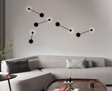 Настенный светодиодный светильник Italline IT03-1436 black