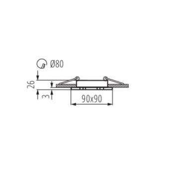 Точечный светильник Kanlux Seidy 18289