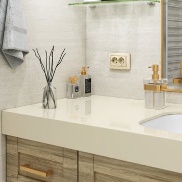 Розетка двойная с заземлением Werkel слоновая кость W1172003 4690389155840