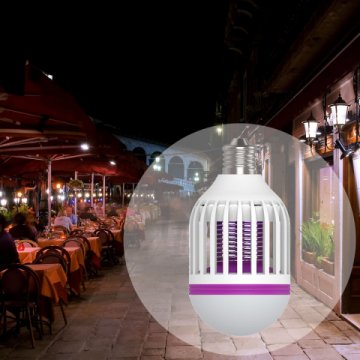 Лампа светодиодная антимоскитная Apeyron E27 15W 6500K белая 13-05