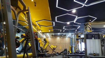 Потолочный светодиодный светильник Siled Hexago-02-Prof 7371801