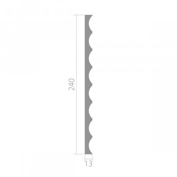 Стеновая панель Ultrawood арт. UW 12 i (2000 х 240 х 13 мм)