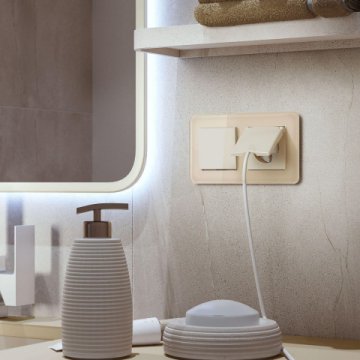 Рамка Werkel Elite на 2 поста айвори W0042443 4690389180712