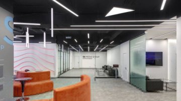 Потолочный светодиодный светильник Siled Trigon-Prof 7371725