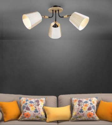 Потолочная люстра Seven Fires Vilmos WD3583/3C-BK-BG