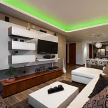 Светодиодная влагозащищенная лента Apeyron 4,8W/m 60LED/m 3528SMD зеленый 5M 00-85