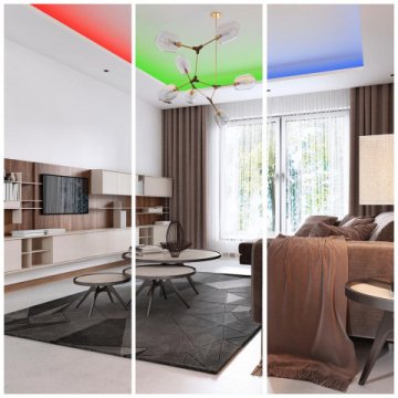 Светодиодная лента Apeyron 7,2W/m 30LED/m 5050SMD разноцветная 5M 00-38