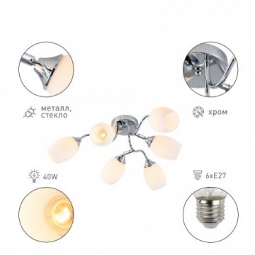 Потолочная люстра Rivoli Hollie 3135-306 Б0055379