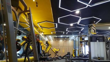 Потолочный светодиодный светильник Siled Hexago-02-Prof 7371803