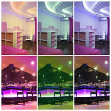 Светодиодная лента Apeyron 7,2W/m 30LED/m 5050SMD разноцветная/холодный белый 5M 00-100