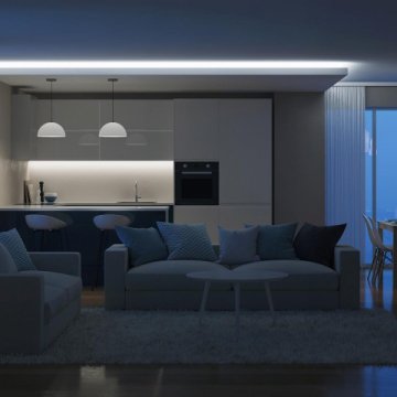 Светодиодная влагозащищенная лента Apeyron 14,4W/m 60LED/m 5050SMD холодный белый 5M 00-73