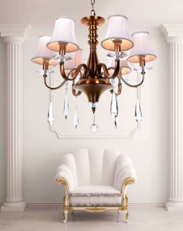 Подвесная люстра Lumina Deco Rifossa LDP 9012-6