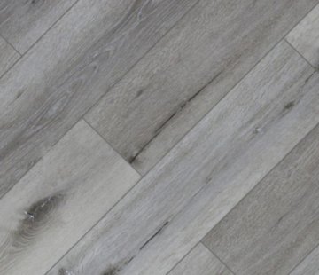 Кварцвиниловый SPC ламинат Damy Floor Family T7020-5D Дуб состаренный серый