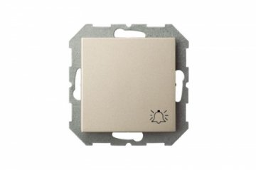Кнопка звонка Liregus Epsilon шампань 28-306