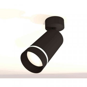 Комплект накладного светильника Ambrella light Techno Spot XM6323014 SBK/FR черный песок/белый матовый (A2210, C6323, N6229)