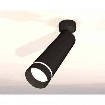 Комплект накладного светильника Ambrella light Techno Spot XM6356003 SBK/FR черный песок/белый матовый (A2210, C6356, N6229)