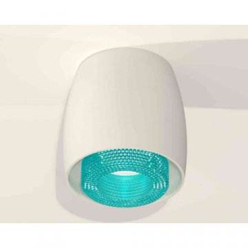 Комплект накладного светильника Ambrella light Techno Spot XS1141023 SWH/BL белый песок/голубой (C1141, N7194)