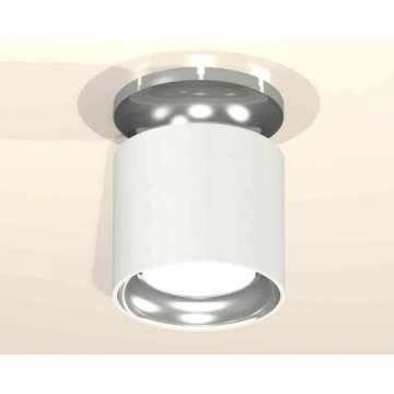 Комплект накладного светильника Ambrella light Techno Spot XS7401103 SWH/PSL белый песок/серебро полированное (N7927, C7401, N7022)