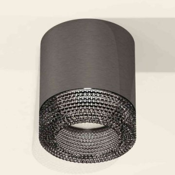 Комплект накладного светильника Ambrella light Techno Spot XS7403004 DCH/BK черный хром/тонированный (C7403, N7192)