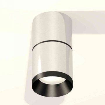 Комплект накладного светильника Ambrella light Techno Spot XS7405041 PSL/PBK серебро полированное/черный полированный (C7405, A2071, C7405, N7031)