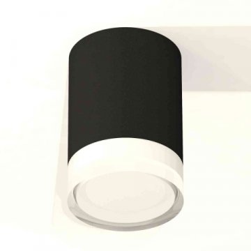 Комплект накладного светильника Ambrella light Techno Spot XS7422023 SBK/FR/CL черный песок/белый матовый/прозрачный (C7422, N7160)