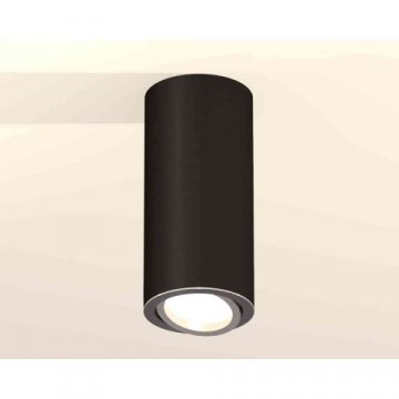 Комплект накладного светильника Ambrella light Techno Spot XS7443003 SBK/PSL черный песок/серебро полированное (C7443, N7003)