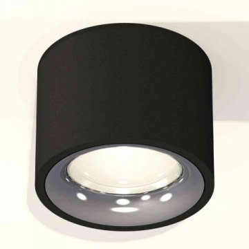 Комплект накладного светильника Ambrella light Techno Spot XS7511022 SBK/PSL черный песок/серебро полированное (C7511, N7012)