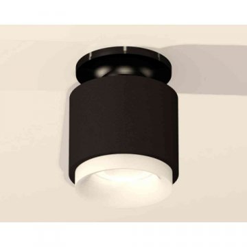 Комплект накладного светильника Ambrella light Techno Spot XS7511064 SBK/PBK/FR черный песок/черный полированный/белый матовый (N7926, C7511, N7165)