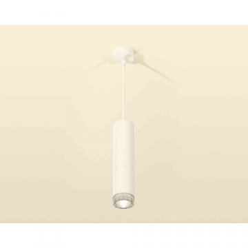 Комплект подвесного светильника Ambrella light Techno Spot XP6312001 SWH/CL белый песок/прозрачный (A2301, C6342, A2060, C6312, N6150)