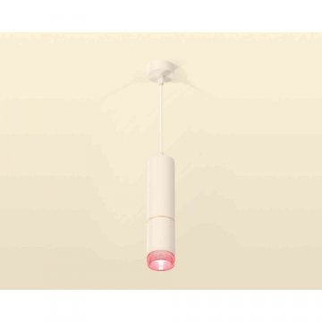 Комплект подвесного светильника Ambrella light Techno Spot XP6312030 SWH/PI белый песок/розовый (A2301, C6342, A2063, C6312, N6152)