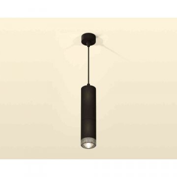 Комплект подвесного светильника Ambrella light Techno Spot XP6313001 SBK/CL черный песок/прозрачный (A2302, C6343, A2061, C6313, N6150)