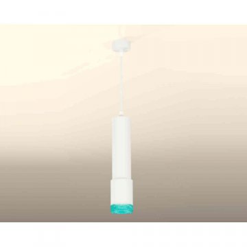 Комплект подвесного светильника Ambrella light Techno Spot XP7421004 SWH/BL белый песок/голубой (A2301, C6355, A2030, C7421, N7194)