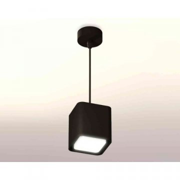 Комплект подвесного светильника Ambrella light Techno Spot XP7841001 SBK/FR черный песок/белый матовый (A2311, C7841, N7755)