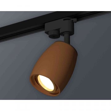 Комплект трекового светильника Ambrella light Track System XT1124004 SCF/PYG кофе песок/золото желтое полированное (A2521, C1124, N7004)