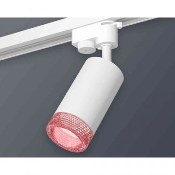 Комплект трекового светильника Ambrella light Track System XT6322082 SWH/PI белый песок/розовый (A2520, C6322, N6152)