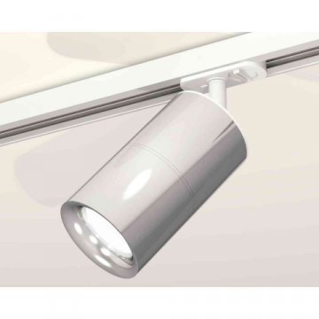 Комплект трекового светильника Ambrella light Track System XT7405002 PSL/SWH серебро полированное/белый песок (A2536, C7405, A2070, C7405, N7012)