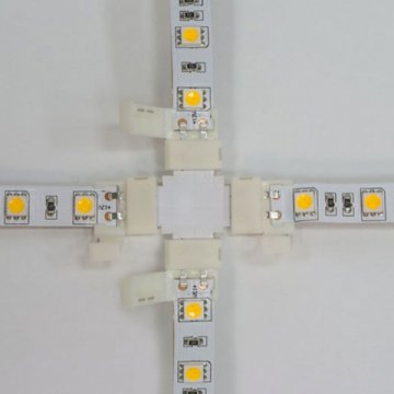 Коннектор X-образный для светодиодной ленты 5050SMD 12V Feron (10 шт) LD191 23138