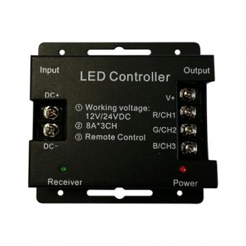 Контроллер RGB Apeyron с пультом 12/24V 04-03(288)