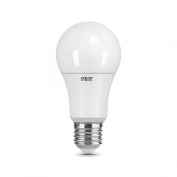 Лампа cветодиодная Gauss E27 12W 3000K матовая 23212P