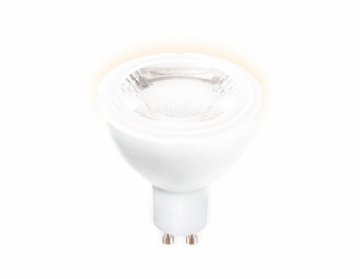 Лампа светодиодная Ambrella light GU10 7W 3000K белая 207863