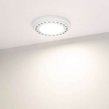 Лампа светодиодная диммируемая Arlight GU10 15W 3000K матовая AR111-Unit-GU10-15W-Dim Warm3000 026890