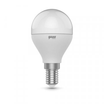 Лампа светодиодная диммируемая Gauss E14 7W 3000K-4000K-6500K матовая 1053147