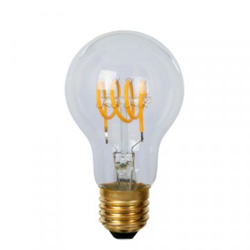 Лампа светодиодная диммируемая Lucide E27 5W 2700K прозрачная 49042/05/60