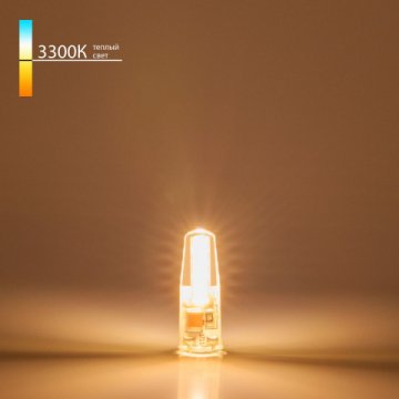 Лампа светодиодная Elektrostandard G4 3W 3300K прозрачная a049594