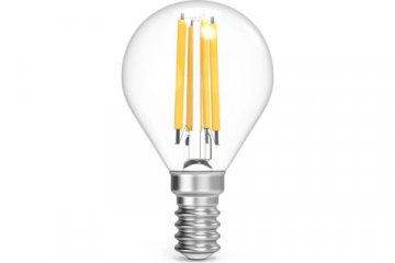 Лампа светодиодная филаментная Gauss E14 13W 2700K прозрачная 105801113