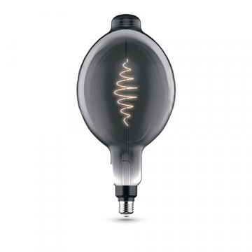 Лампа светодиодная филаментная Gauss E27 8,5W 1800K серая 152802005