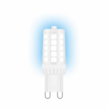 Лампа светодиодная Gauss G9 3,5W 4100К прозрачная 107009205