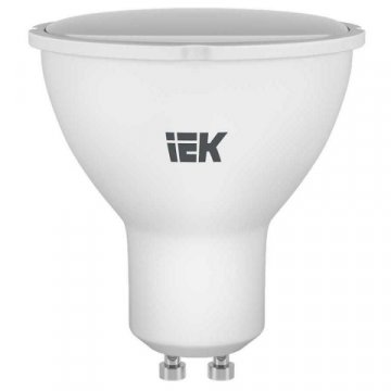 Лампа светодиодная IEK GU10 7W 4000K матовая LLE-PAR16-7-230-40-GU10