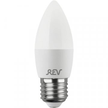 Лампа светодиодная REV C37 Е27 11W 2700K теплый свет свеча 32524 6