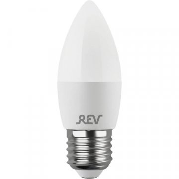 Лампа светодиодная REV C37 Е27 11W 4000K нейтральный белый свеча 32525 3